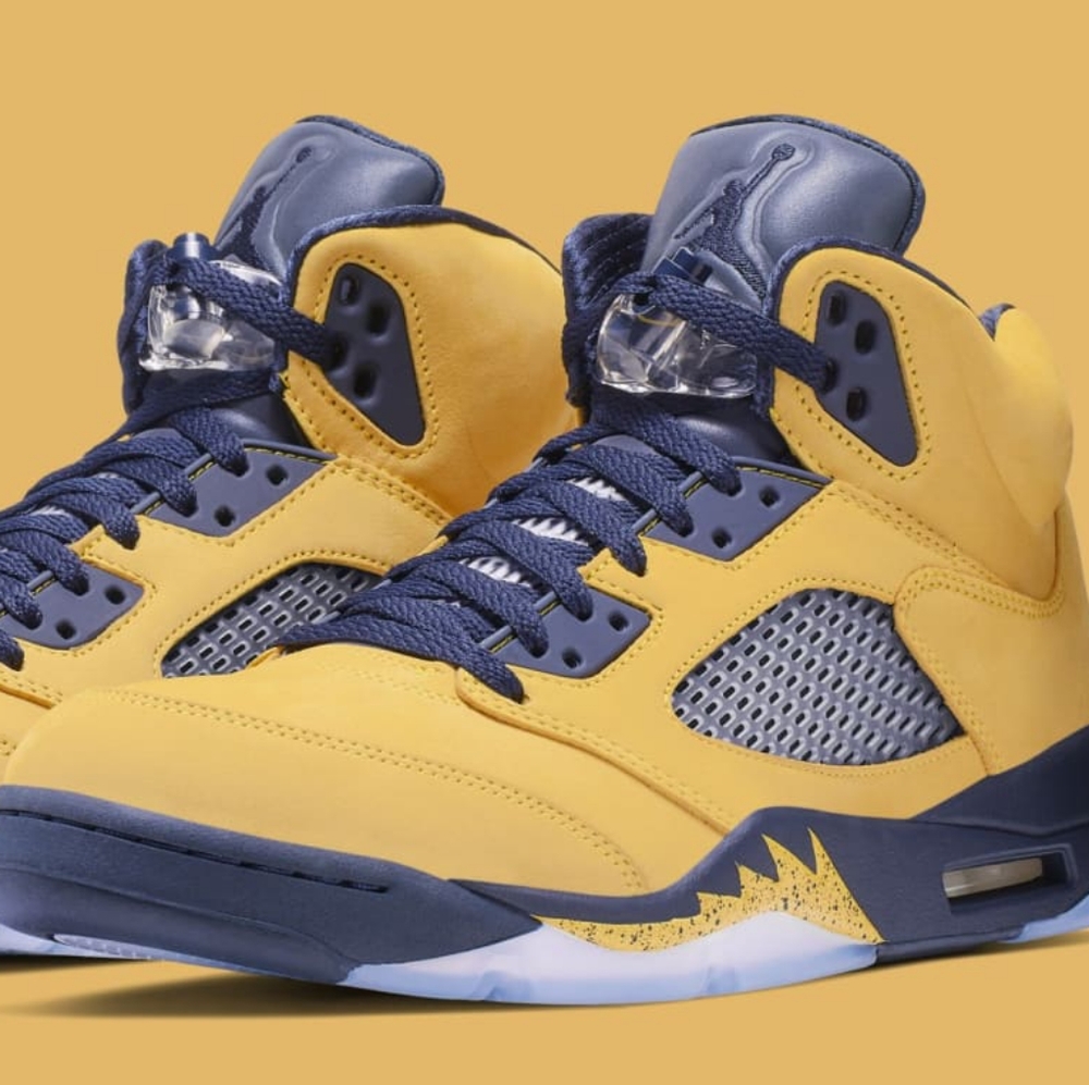 Jordan 5 Michigan 2019